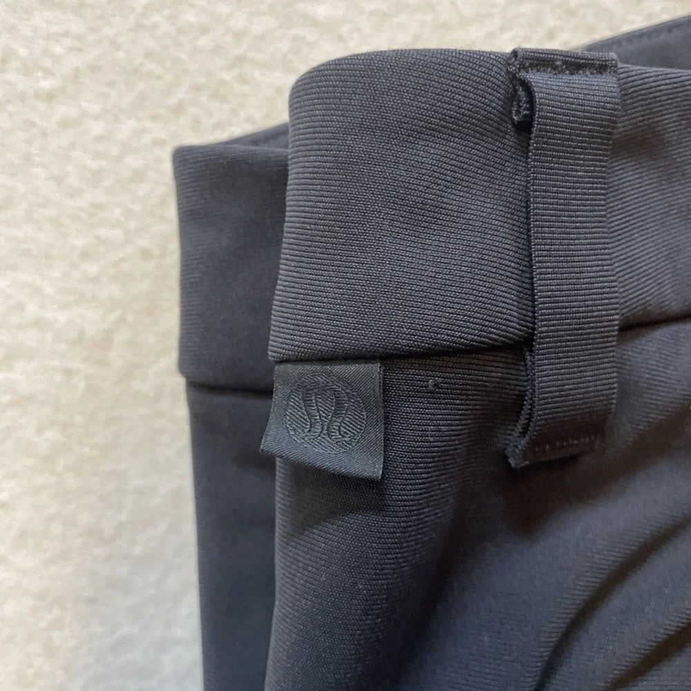 Lululemon Commission Pants Men's Size‎ 34 Warpstreme Dark Gray Slacks Stretch